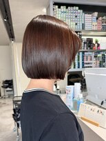 ログ(log)&nbsp;ニュアンスパーマ　髪質改善カラー　顔まわり　レイヤー　艶髪