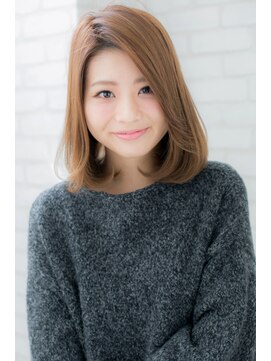 ローマ ギンザ(ROMA Ginza) 『ROMA』エフォートレス流しバングフェミニンボブディ