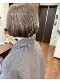 ブリーチ無しで出来る透明感カラー♪【アフロート小笠原剛】