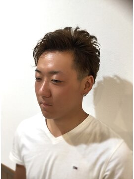 美容室 ティアナ ココ(TIEANA.COCO) 【メンズ】ナチュラルウェーブアップバング