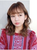 レイヤースタイル_アッシュブラウンネオウルフ外ハネボブ_27019