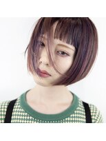 カムジーヘッド(COMEGHEAD)&nbsp;シンプルボブ×ハイライト【熊本/南区/平成/南熊本】