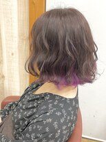 ヘアホームエイト(Hair Home No,8) ピンクパープル　インナーカラー