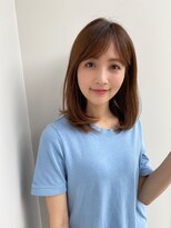ラフ フロム ガーデン(Laf from GARDEN)&nbsp;加藤貴大30代40代人気　大人ナチュラルストレートスタイル