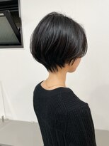 ショートボブ/大人巻き/ぷつっとボブ/ナチュラルモード/銀座駅