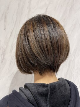 インスヘアー 東加古川店(INCE HAIR) 【INCE HAIR】 アッシュ×グラデーションボブ