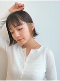 ショートボブ/ミニボブ/マッシュ/切りっぱなし/柏駅
