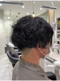 癖毛×パーマ×フェード