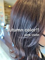 ヘアーリゾートサロン リチェット(Hair Resort Salon Ricetto) くびれミディ　甘すぎないピンクバイオレット