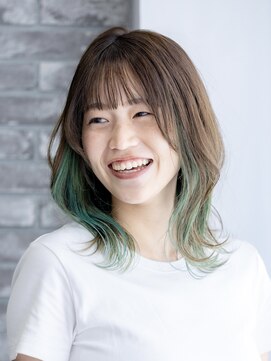 クロト(Clotho) イヤリングカラー/インナーカラーダブルカラーブリーチ白髪染め