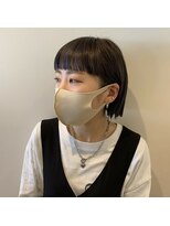 プレゼンス ブレインズ 下北沢(PRESENCE BRAINS)&nbsp;『PRESENCE BRAINS』切りっぱなしミニボブ☆