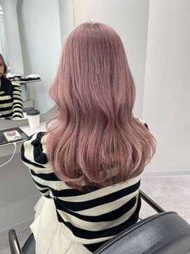 リッカ(LICCA) 【LICCA 伊崎優李】韓国ヘア/ケアブリーチ/ピンクベージュ