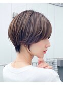 ウザバング　小顔補正立体カット　こなれヘア　おおばたける