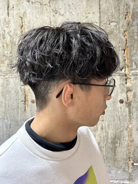 ニアウ 太田店(Niau) ツイストスパイラルパーマ波巻きパーマメンズカットメンズパーマ