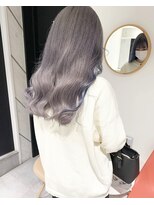 シピ バイ ブレス(shipi. by brace)&nbsp;グレー/シルバー/モノトーン/インナーカラー/ハイトーン