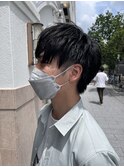 爽やかツーブロスタイル