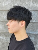 ニアウ 伊勢崎連取店(Niau)&nbsp;刈り上げショートマッシュニュアンスツイストスパイラルパーマ