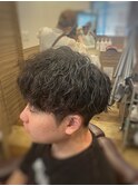 ビジネスパーマゆるふわかっこいいメンズパーマ