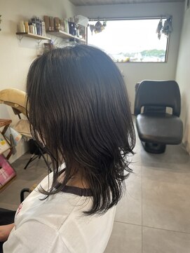 サトイ(satoi) ミディアムレイヤー【グレイアッシュカラー】