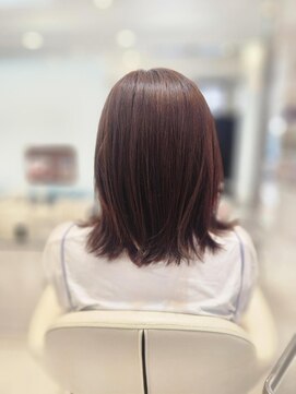 アクシス 三軒茶屋本店(AXIS) こなれミディ/ミディアムヘア/似合わせカット/外ハネ/髪質改善