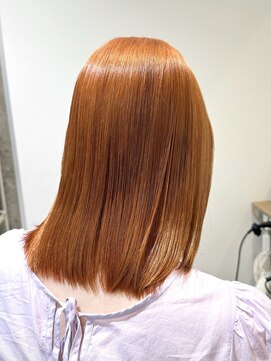 アース 高円寺店(HAIR & MAKE EARTH) オレンジブラウン!