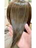 似合わせカット＋ツヤ透明感upカラー＋泡ヘッドスパ☆　￥11,000