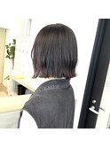 【Say.福岡】くびれボブ×切りっぱなし×似合わせカラー