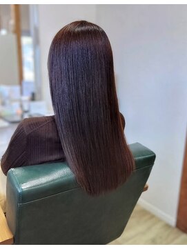 ヘアアトリエ ナイン 岡部店(hair atelier nine) メルティーカラー/似合わせカット/ウェーブミディアム/福島市