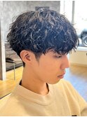 ツイストスパイラルパーマメンズカットメンズサロンツーブロック