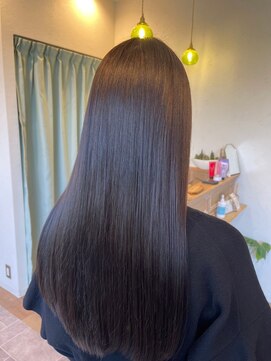 ハクバイジェービー 稲毛(hak by jb) 似合わせカット/メルディカラー/フェミニンロング