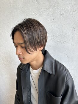 ハレ(HALE)の写真/【堀江公園すぐ/月曜日もOPEN】『メンズカット¥4950』シンプルで落ち着いた空間で、男性でも通いやすい◎