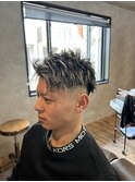 アップバングスタイル
