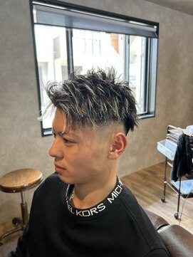 レベンディス(LEVENDIS) アップバングスタイル