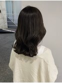 オリーブグレージュ/オリーブカラー/くびれミディアム
