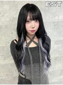 レミー100%高級人毛/53cm☆シールエクステ70枚