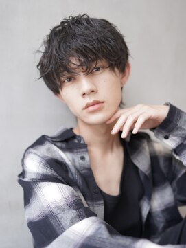 ニコ トウキョウ ロジック(nico TOKYO Logic) シャドウパーマスパイラルパーマメンズマッシュウルフ