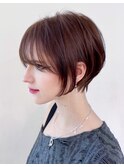 ショートくびれヘア顔周りレイヤー_ba548211
