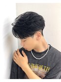 【Zina】メンズ/韓国/センターパート/縮毛矯正/福岡/天神/大名