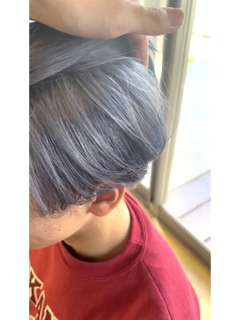 ロマンヤカタ ファース(ROMAN YAKATA fars) ホワイトシルバーエンドカラー　上窪　10/21