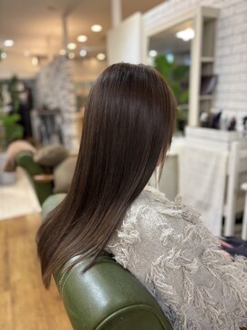 髪質改善でサラ艶に