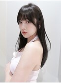 フィルターがかかったような艶が叶う酸性ストレート