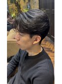 毛流れセンターパート