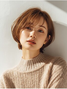 フリージュア(FREEJUA) 大人のまるみショート30代40代髪質改善オージュア白髪染め北上尾