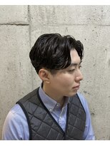 リロウ 大井町(Rellow) クラシックセンターパート × ナチュラルタイトショート