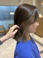 トリート 新浦安店(TREAT)&nbsp;ミルクティーベージュインナーカラー