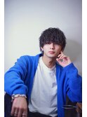 men'shair/波巻きツイストスパイラル/ニュアンスパーマ