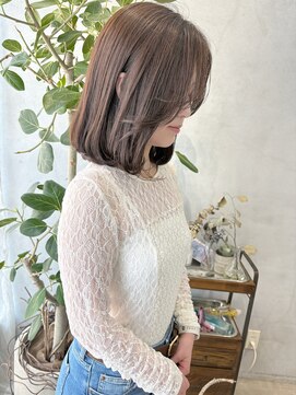 ミント(mint) ☆アッシュベージュ☆オリーブベージュ☆ボブ☆