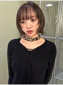 ボブ×インナーカラー[前髪カット/レイヤー/レイヤーカット］