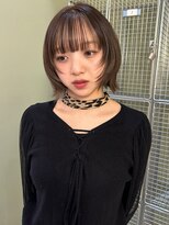ウタ&nbsp;bob×inner white color【大通/顔周り/前髪/レイヤー/髪質改善】