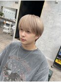 シースルーマッシュ×ホワイトベージュ